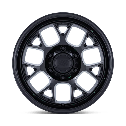 17x8 Pro Comp PA205 Wraith Matte Black Wheels 6x5.5 (20mm) Set of 4 - Image 3 of 4