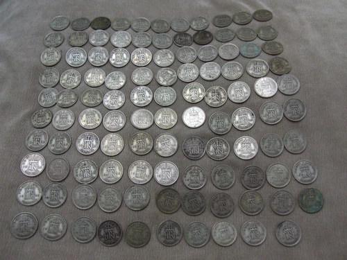 1946 George VI Sixpence — photo from the most recent tracked eBay sale