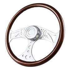 18 Inch Wooden Truck Steering Wheel Classic Grant Nostalgia Style Steering Wh... 18 Inch Wooden Truck Steering Wheel Classic Grant Nostalgia Style Steering Wh...