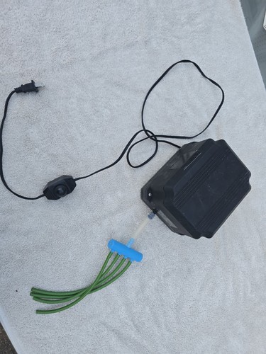 Pondforse QUIET 20W Hydroponic DWC Air Pump 475GPH 30L/min,4Outlets, Adj AirFlow