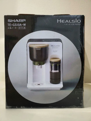 SHARP HEALSIO Ocha Presso Tea Maker TE-GS10A-W White Green Tea Latte Espresso