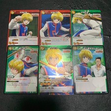 Bandai Hunter x Hunter Miracle Battle Carddass Kurapika 6 Card Set Series
