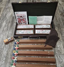 Vintage Mah Jong Mahjong Set 168 Tiles Wright Patterson MAKE OFFER