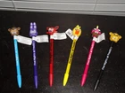FUNKO 2016 FIVE NIGHTS AT FREDDY'S SERIES 1 PENS WITH HEAD TOPPERS LOT OF 6