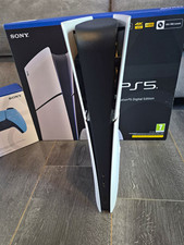 Sony PS5 PlayStation 5 Digital Edition 825GB 4K HDR Console w/ 2 DualSense