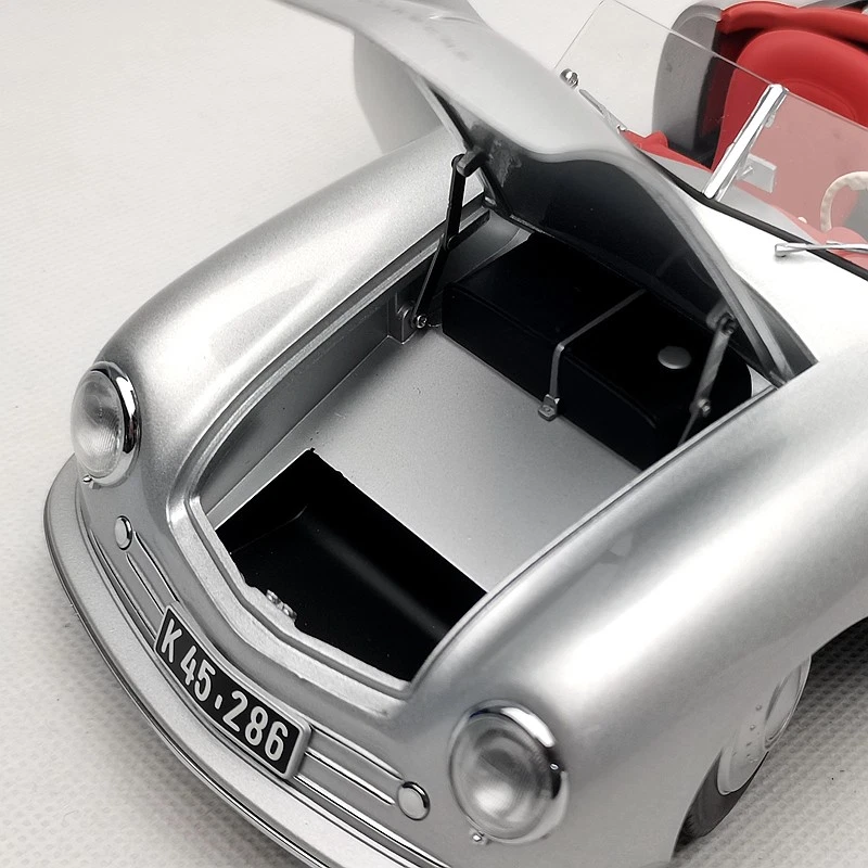 AUTOart 1/18 Porsche 356 Versión Museo Simulación Aleación Coche Modelo Metal Foto 2 de 4