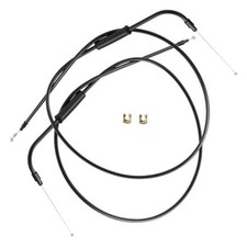 Throttle Idle Cable Kit for 2014-2022 Sportster XL, 1996-2017 43.3" Black