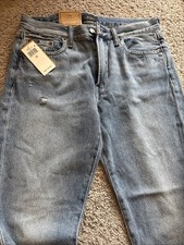 Polo Ralph Lauren Womens Paint Splatter Denim Avery Boyfriend Jeans S 27 NWT