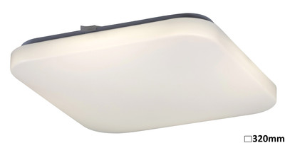 Rabalux Rob LED Deckenleuchte 32W 32cm Weiß Quadratisch Neutrallicht