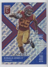 2018 Elite Draft Picks Aspirations Blue Variation 25/25 Ronald Jones II #113 6s2