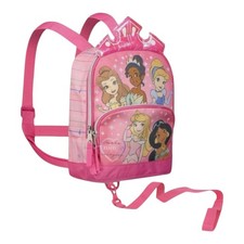 Disney Pink Princess Cartoon Girls Backpack with Adjustable Strap, Cinderella
