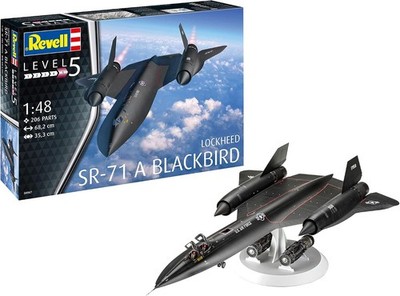 Revell US Air Force Lockheed SR-71 Blackbird Plastic Model kit 04967 Aircraft