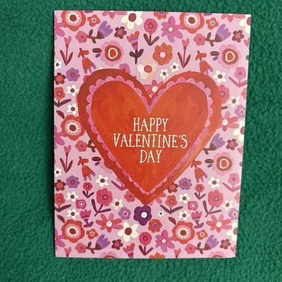 Leanin’ Tree Valentine’s Day Greeting Note Card “Happy Valentine’s Day…”