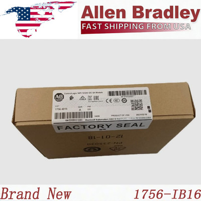Brand New 1756-IB16 ABControlLogix Input Module Free Shipping AB PLC