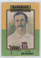 1980-84 SSPC Baseball Immortals 1st Printing MLB Logo Kid Nichols #58 HOF 7v7