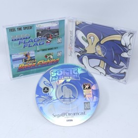 Sonic Adventure (E-Everyone) Game Disc w/ Case for Sega Dreamcast Complete CIB