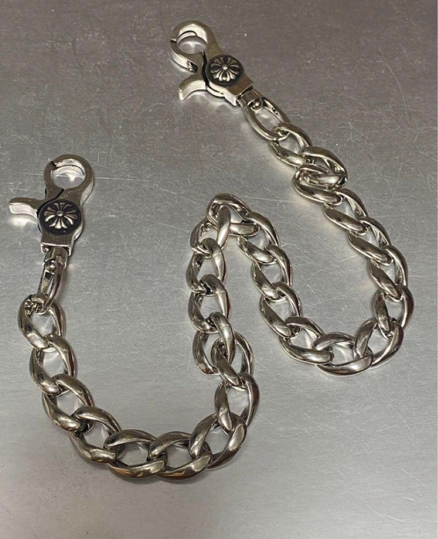 Silver Wallet Chain Necklace Key Ring Basic Pro U… - image 5