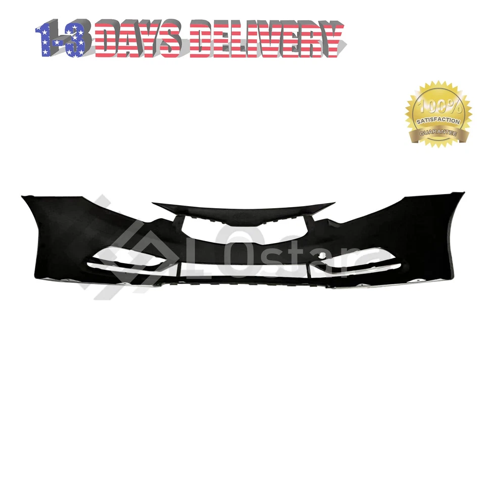 New Front Bumper Cover Black Fits 2014-2016 Kia Forte EX LX Korea Built Vehicle - Image 4 of 4