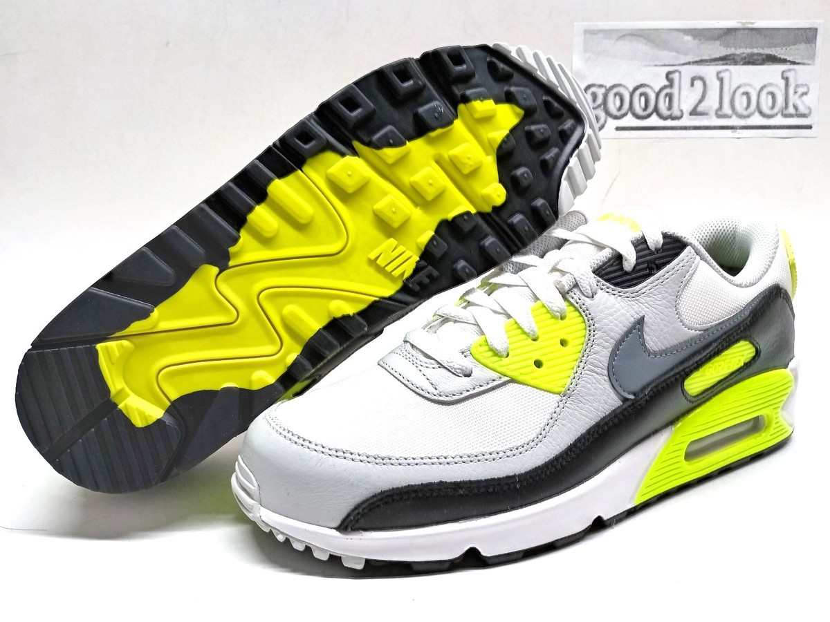 靴 Nike Air Max 90 (27cm) NIKE AIR MAX 90 GTX GORE-TEX SUMMIT WHITE/GREY-VOLT SIZE
