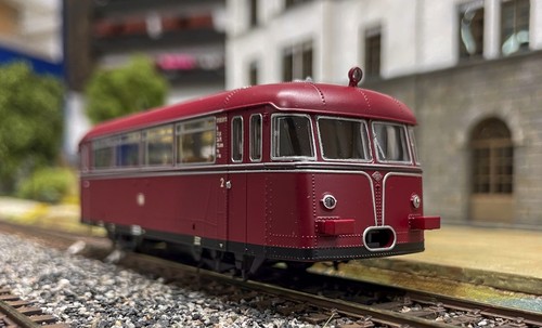 Brekina H0 Triebwagen VT 95.9 Vorserie rot der DB in OVP Z1-2 (2615) | Condition: Gebraucht