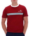 Sergio Tacchini Men’s Retro 80s Ringer T‑Shirt Cotton Stripe Tee Top XS–4XL New