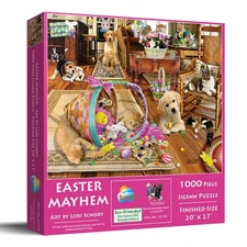 SunsOut Easter Mayhem 1000 pc Jigsaw Puzzle