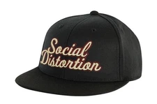 Vintage Social Distortion White Light White Heat White Trash 96 embroidered hat!