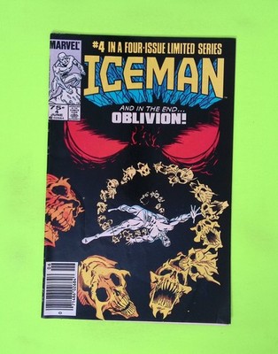 Iceman #4 Vol. 1 1985 Marvel Comics 1st App Newsstand 5.0 Comic Book W187-140