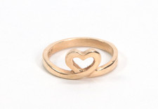 14K Yellow Gold Baby Heart Ring