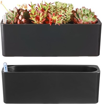 plant hanging stands Ashman 12" Plant Hanger Basket with Sword Design Hanging Flower Planter Basket Ideal for Fences, Sword 2 Pack