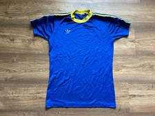 VINTAGE ADIDAS ERIMA FOOTBALL SOCCER SHIRT JERSEY MADE IN W - GERMANY