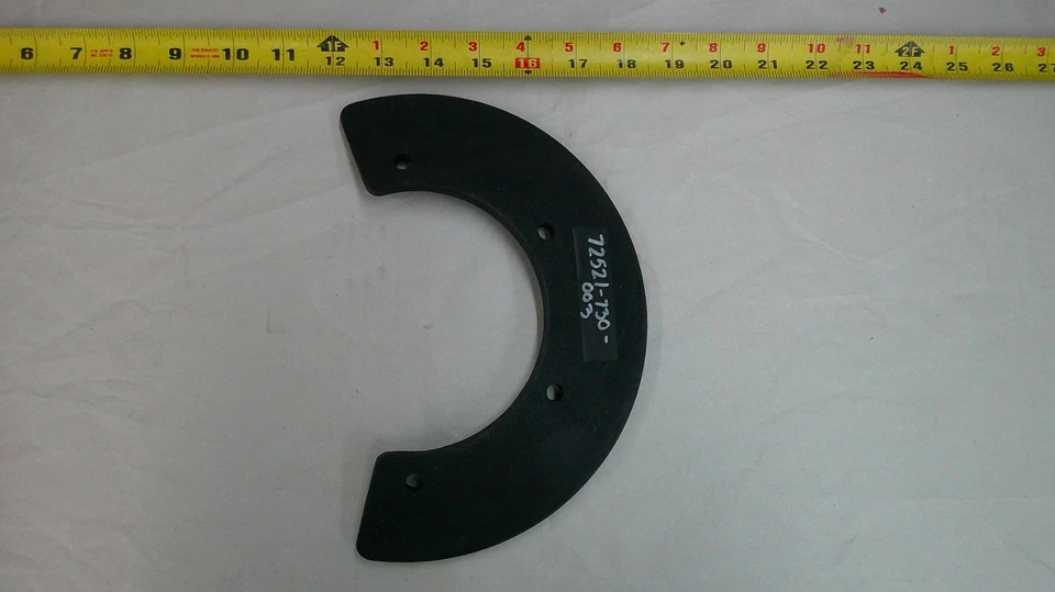 Genuine Honda 72521-730-003 Rubber Snow Auger NOS - Image 4 of 4