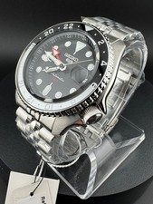 Seiko 5 Sports SSK001K1 GMT Black Dial Automatic 42.5mm Men’s Watch 2