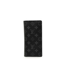 Louis Vuitton Monogram Eclipse Portefeuille Brazza Long Wallet M61... GZl1jp54