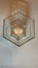 Tiffany & Co. Crystal Hexagon Bowl – Vintage Clear Cut Crystal – Decorative Dish