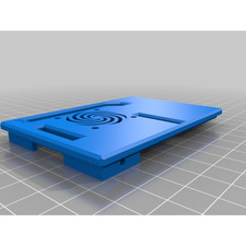 Raspberry Pi 4 Case with 100mm x 200mm VESA mount 3d Printed