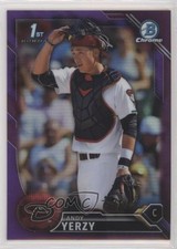 2016 Bowman Draft Chrome Picks Purple Refractor 61/250 Andy Yerzy #BDC-87 fm0