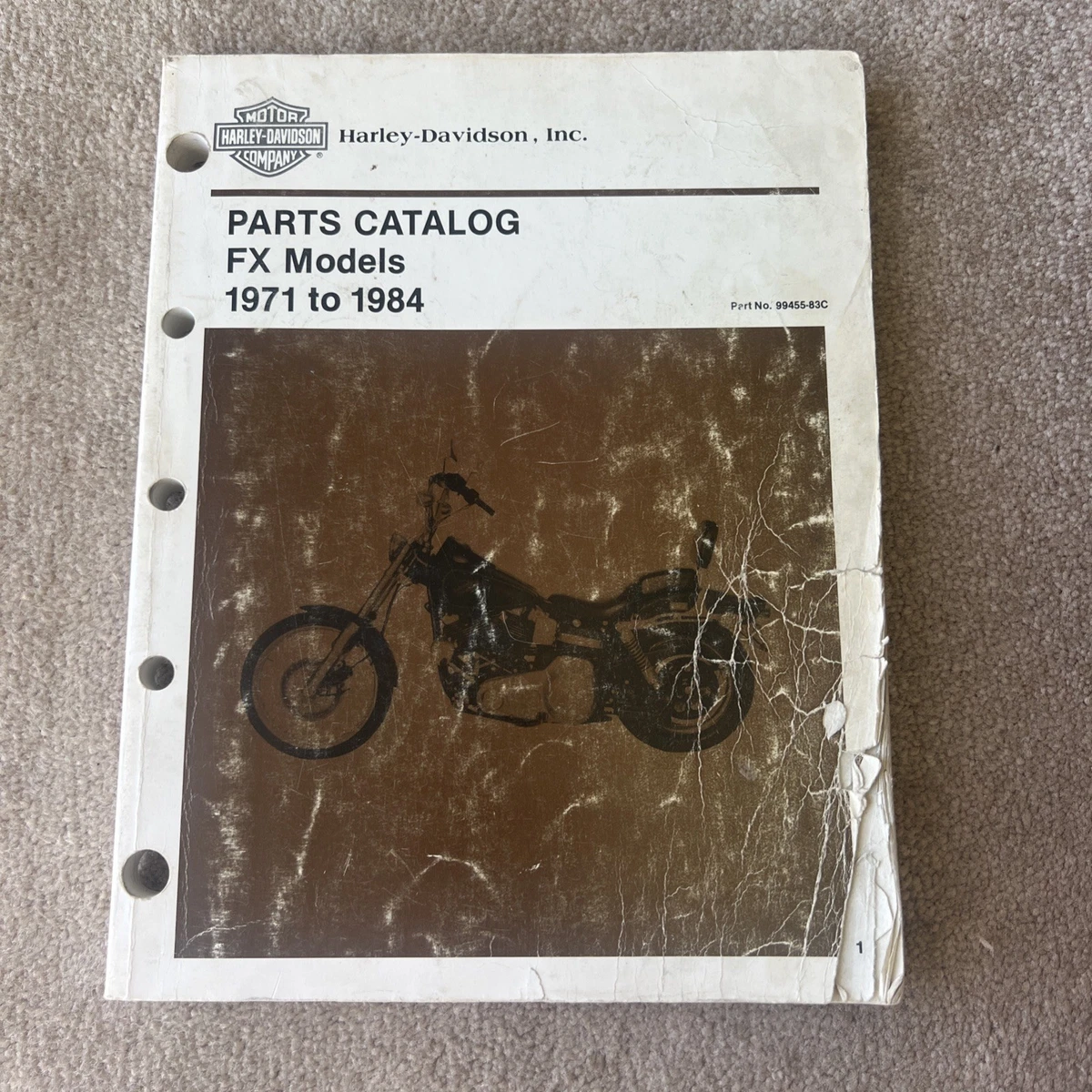 Harley-Davidson 1984 Repair Motorcycle Manuals and Literature for
