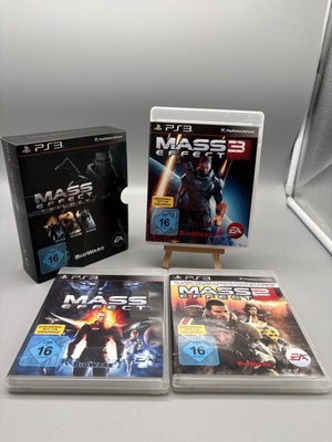 Mass Effect Trilogy 1, 2, 3 (Sony PlayStation 3, PS3, 2012) Rarität Sammlerstück
