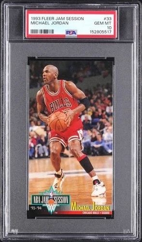 1993 Fleer Jordan PSA 33