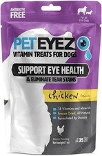 Tear Stain Remover Dog Treats Chicken Flavor 100 Natural Eye Health