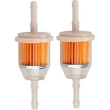 Fuel Filter 1/4" and 5/16" Lawn mower Tractor 2/Pack 