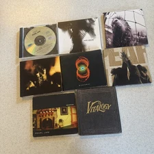 Pearl Jam 8 CD LOT - Discs Good To VG Vitology Ten Binaural Wishlist Legs Riot +