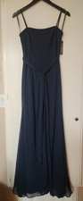 White by Vera Wang Navy Blue Dress Size 4 New with Tags