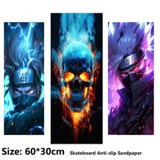 Skull Comic Cool Pattern Electric Scooter Anti-slip Sticker Sandpaper Skateboard