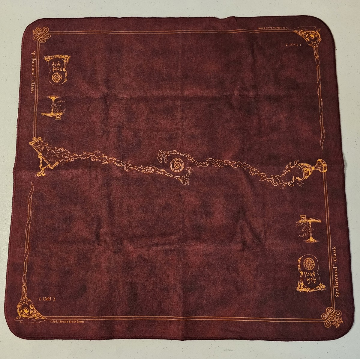Spellground V8 Merlot 2 Player Stitched Playmat Khalsa Brain | eBay