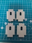 Lego 2x5x6 White Plain Wall Window Castle 6276 Part # 4444 Vintage x 4