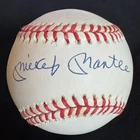Mickey Mantle Signed Autographed American League Baseball Ball JSA LOA Yankees