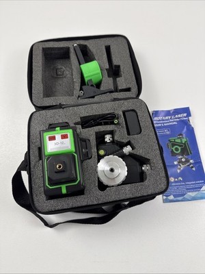 Laser Level 360° 3D 12 Lines Laser Self Leveling Auto Cross Line Measure Tool