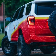 LED Tail Lights for Toyota 4Runner 2010-2024 Animation Sequential Rear Lamps